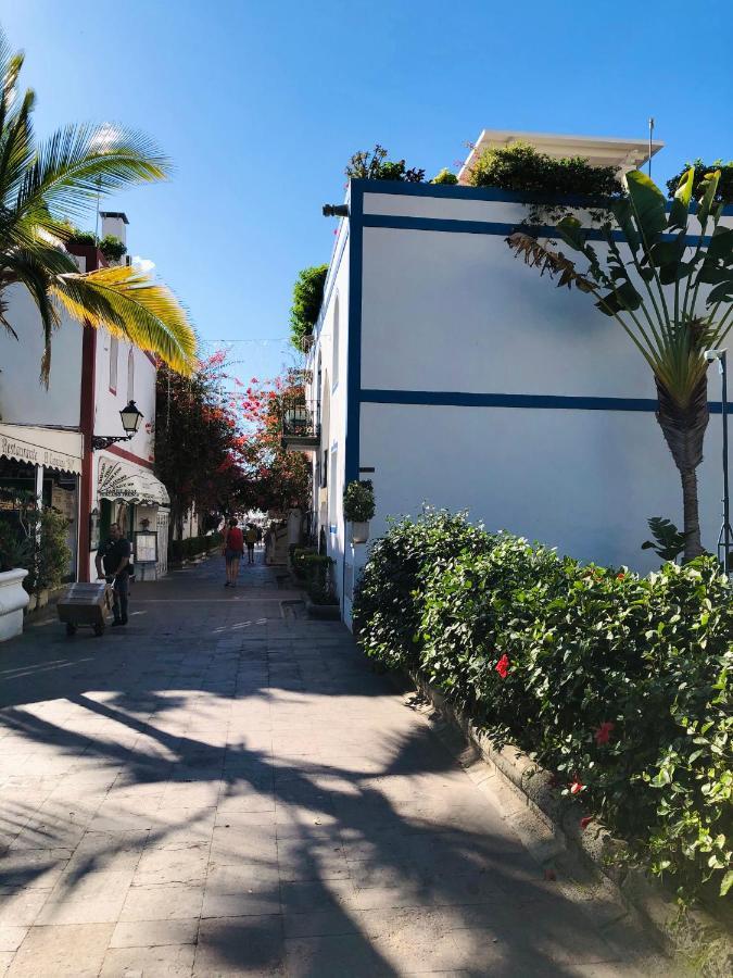 Puerto De Mogan - Little Venecia Harbour Apt 324 With 40Sqm Rooftop Terrace, Scandinavian Interior - Gran Canaria Bagian luar foto